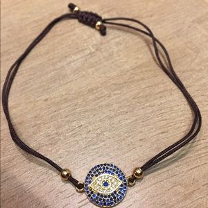 Eye jeweled bracelet